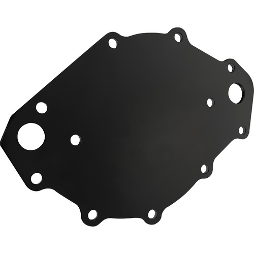 CVR Water Pump Back Plate, BBF Back Plate – Black