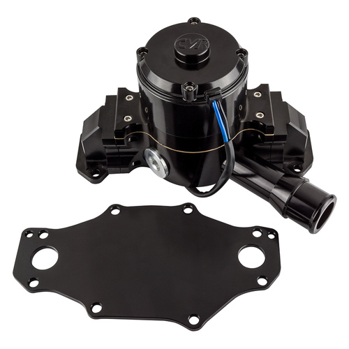 CVR Proflo Extreme Water Pump, Electric, For Holden V8 w/ Mounting Kit - Black
