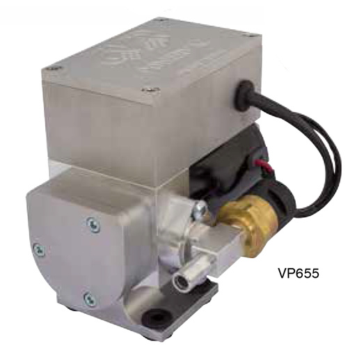 CVR Vacuum Pump - Brake, 12V Electric Vacuum Pump - Vane Style, Cast Aluminium