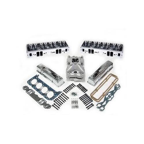 Dart Top End Kit, Assembled Heads, Iron Eagle, 230cc Intake Runner, 64cc Chamber, Straight, 2.08/1.6/1.55 4150, Single Pane, Kit