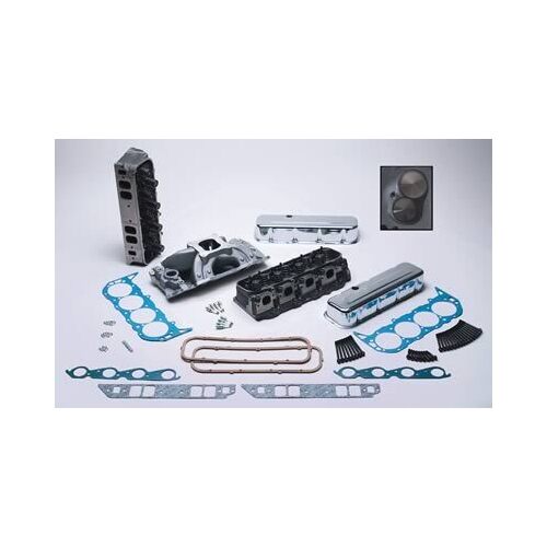 Dart Top End Kit, Assembled Heads, Iron Eagle, 64cc Chamber, 200cc Intake Runner, Straight, 2.02/1.6/1.437 4150, Dual Pane, Kit