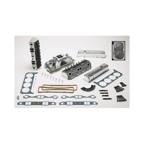 Dart Top End Kit, Assembled Heads, Pro 1, 230cc Intake Runner, 64cc Chamber, AP/2.08/1.6/1.55 4150, Single Pane, Kit