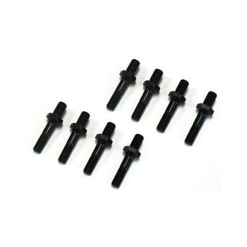 Dart Rocker Arm Studs, 7/16-14 in. Base Thread Size, 3/8-16 in. Nut Thread Size, For Chevrolet, Small Block, Set of 8