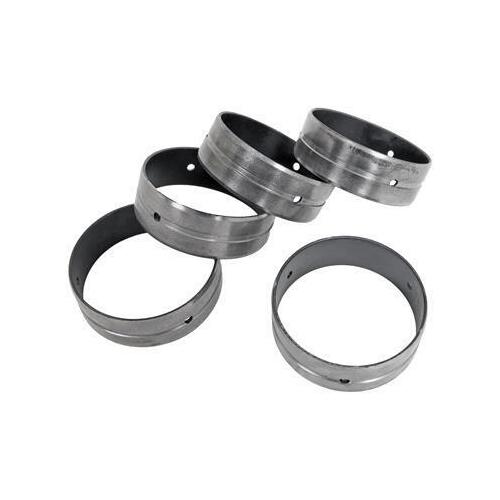 Dart Cam Bearings, Performance, Solid Cast Aluminum Alloy, 55mm, For Chevrolet, Small Block. Fits Aftermarket Block, Set of 5