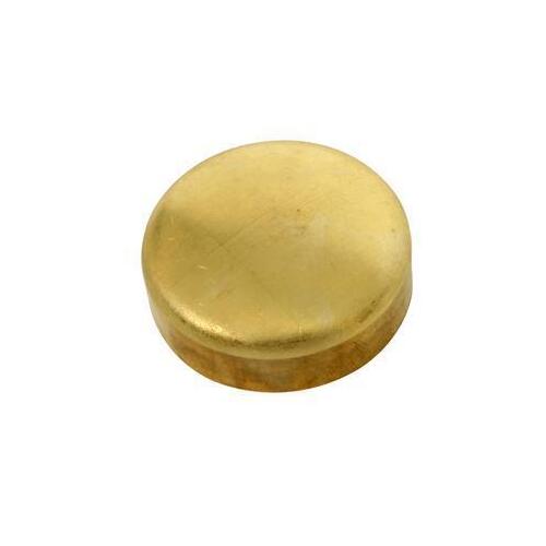 Dart Iron Block Freeze Plug 1-1/2 Deep Brass