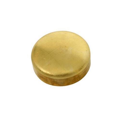 Dart Iron Block Freeze Plug 1-3/4 Deep Brass