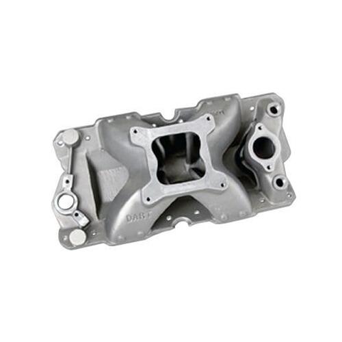 Dart Intake Manifold, Single Plane, Aluminium, SBC 9.025 4150 220 Standard, Each