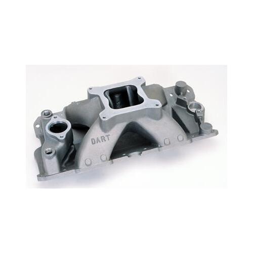 Dart Intake Manifold, Aluminium, SBC 9.325 4150 Raised Runner Sm Only, Each