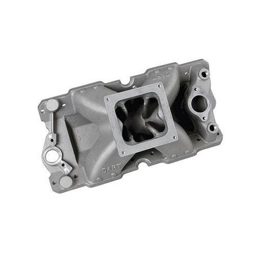 Dart Intake Manifold, Single Plane, Aluminium, SBC 9.025 4500 Raised Runner SM Comp, Each