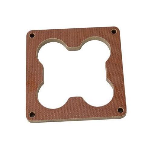 Dart Carburetor Spacer, Phenolic, 0.500 in. Thick, 4 Hole Center, 4500, Square Bore, Each