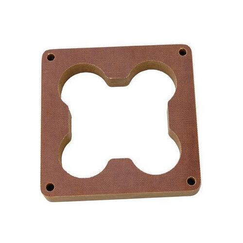 Dart Carburetor Spacer, Phenolic, 1.000 in. Thick, Open Center Colverleaf, 4500, Dominator Bore, Each