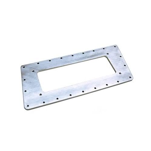 Dart Tunnel Ram, Blank Top Plate, For Chevrolet, Big Block, Manifold, Each