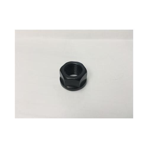 Dart Nut, Hex Head, Chromoly, Black Oxide, 3/8 in.-24 RH Thread, Each