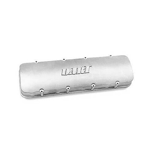 Dart Valve Covers, Tall, Cast Aluminum, Logo, Big Chief Heads, For Chevrolet, Big Block, Pair