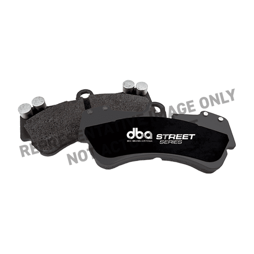 DBA SS STREET SERIES BRAKE PADS, For  VW Touareg/ Porsche Cayenne 2010 -> F (suits wear sensor DBAWS1115, DBAWS1117 ), Kit