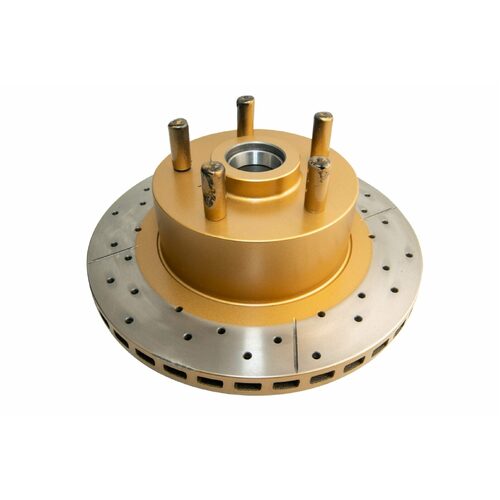 DBA Front Street Series XGold Brake Rotor, 290mm, For Holden 86-92 VL-VP 290mm Hub Type, Kit