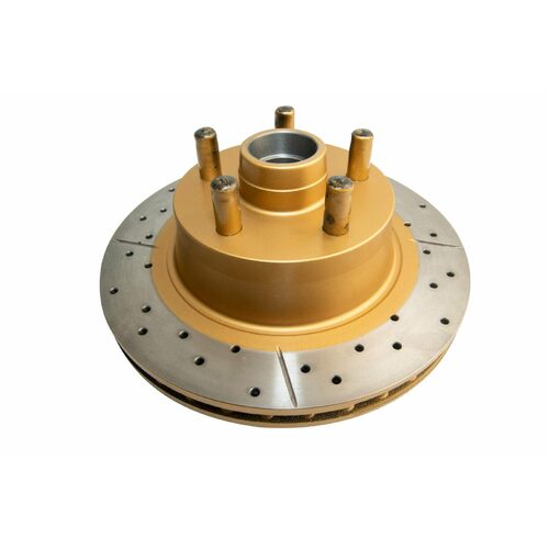 DBA Front Street Series XGold Brake Rotor, 287mm, For Ford 69-75 XW-XB Hub Type, Kit