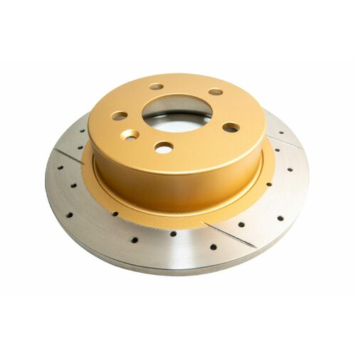 DBA Rear Street Series XGold Brake Rotor, 287mm, For Ford 90-94 EA-ED, Kit