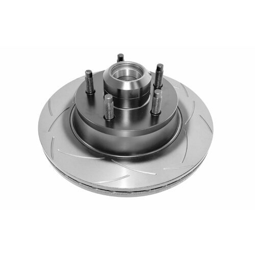 DBA Front Street Series T2 Brake Rotor, 287mm, For Ford 96EL ABS, With Bearing Cups, Hub Type, Kit