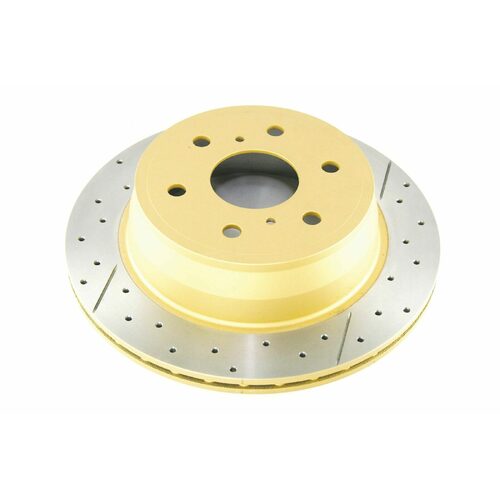 DBA Rear Street Series XGold Brake Rotor, 345mm, For Chev Tahoe 08, Kit