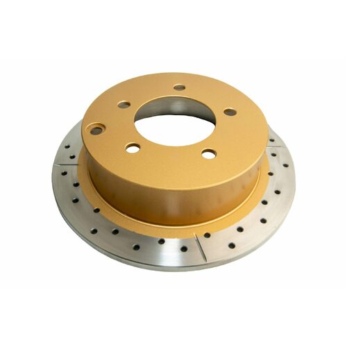 DBA Rear Street Series XGold Brake Rotor, 262mm, For Lancer/Jeep/Dodge & Chrysler 07, Kit