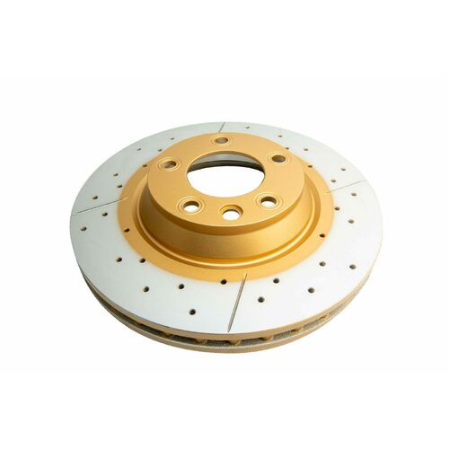 DBA Front Street Series XGold Brake Rotor, 350mm, For VW Touareg 02 Porsche Cayenne 04, Kit