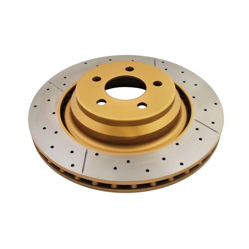 DBA Rear Street Series XGold Brake Rotor, 350mm, For Chrysler 300C SRT8 05, Kit