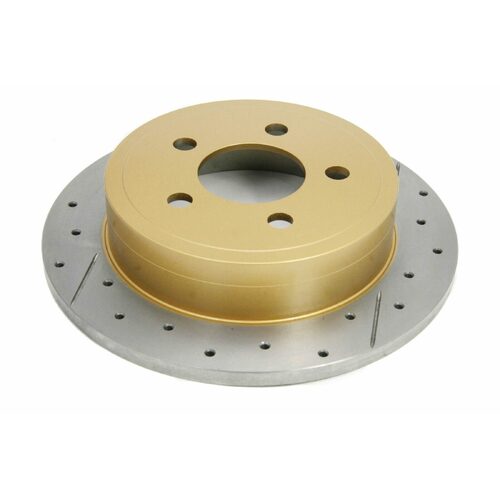 DBA Rear Street Series XGold Brake Rotor, 285mm, For Jeep Liberty & Wrangler 03-06, Kit