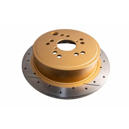 DBA Rear Street Series XGold Brake Rotor, 286mm, For Subaru WRX 08, Kit