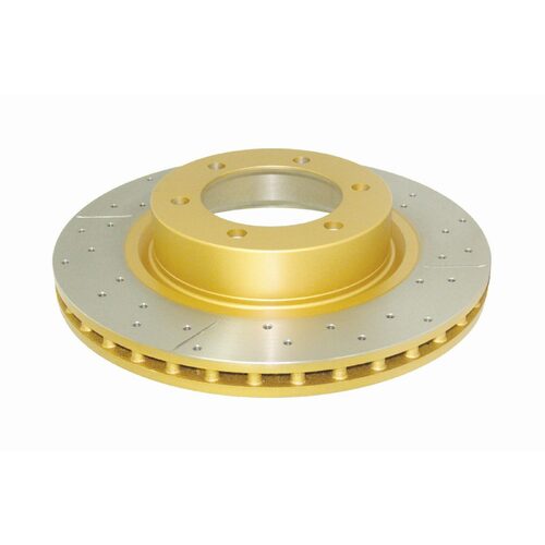 DBA Front Street Series XGold Brake Rotor, 338mm, For Toyota Prado 120 02-04, Kit