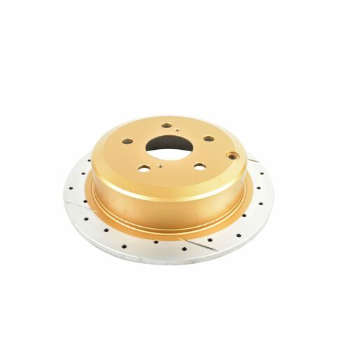 DBA Rear Street Series XGold Brake Rotor, 286mm, For Toyota Camry 06 190mm H/Brake, Kit