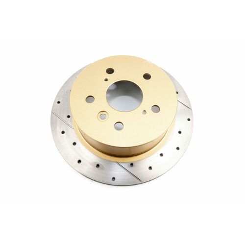 DBA Rear Street Series XGold Brake Rotor, 281mm, For Toyota Camry ACV/GSV40 06R, Kit