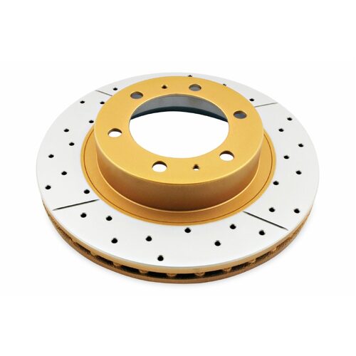 DBA Front Street Series XGold Brake Rotor, 319mm, For Toyota FJ Cruiser 06 Fortuner 08 Hi-Lux 4X4 12, Kit