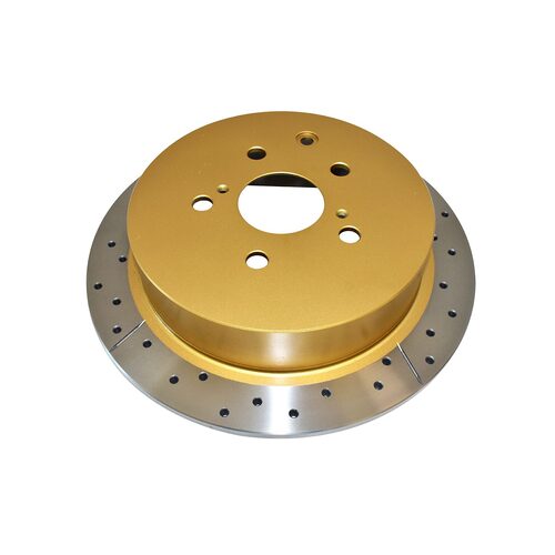 DBA Rear Street Series XGold Brake Rotor, 309mm, For Toyota Kluger GSU50 GSU55 14-16, Kit