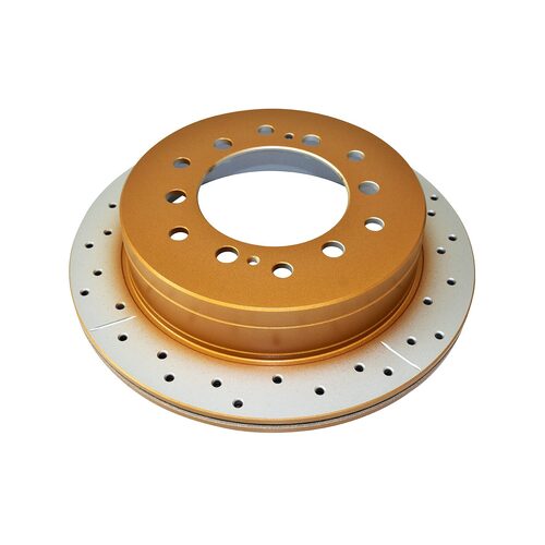 DBA Rear Street Series XGold Brake Rotor, 312mm, For Toyota Prado 150 09 / Fortuner 2016-On, Kit