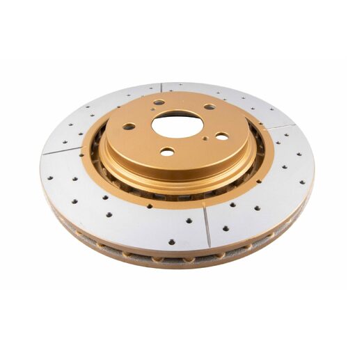 DBA Front Street Series XGold Brake Rotor, 328mm, For Lexus RX200T, AGL20 RX350, GGL25 RX450H, GYL25 11/15, Kit