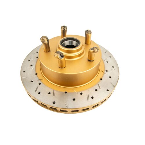 DBA Front 4000 Series XS Gold Brake Rotor, 276mm, For Holden 71-85 HQ/HJ/HX/HZ Hub Type, Kit