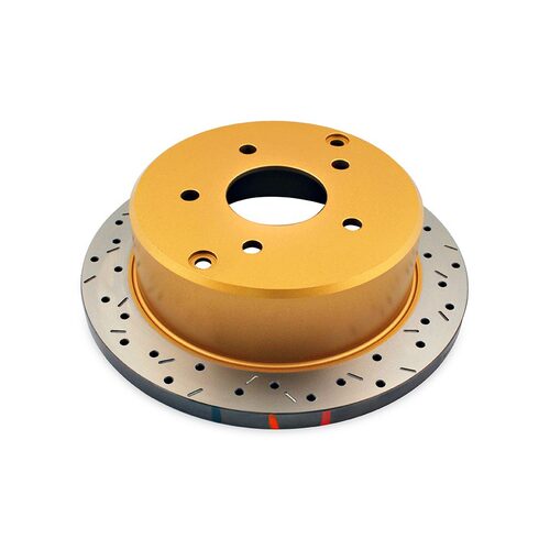 DBA Rear 4000 Series XS Gold Brake Rotor, 286mm, For Holden 97-07 VT-VZ, Kit