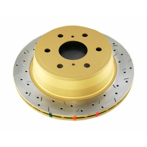 DBA Rear 4000 Series XS Gold Brake Rotor, 345mm, For Chev Tahoe 08, Kit
