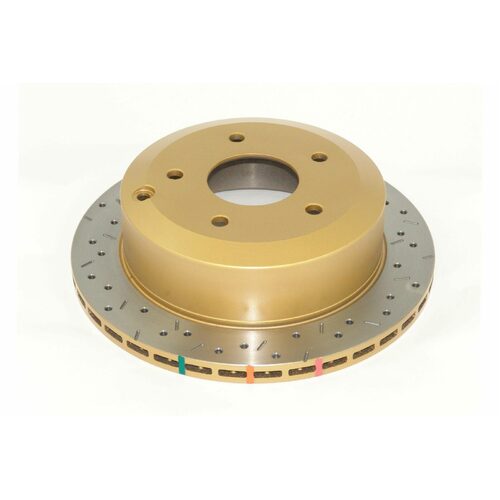 DBA Rear 4000 Series XS Gold Brake Rotor, 287mm, For Holden Monaro 05, Kit