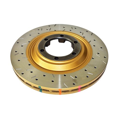 DBA Brake Rotor 4000 XS Crossdrilled/slotted KP [ For Holden Colorado RG 12-> F REVERSE MOUNT ]