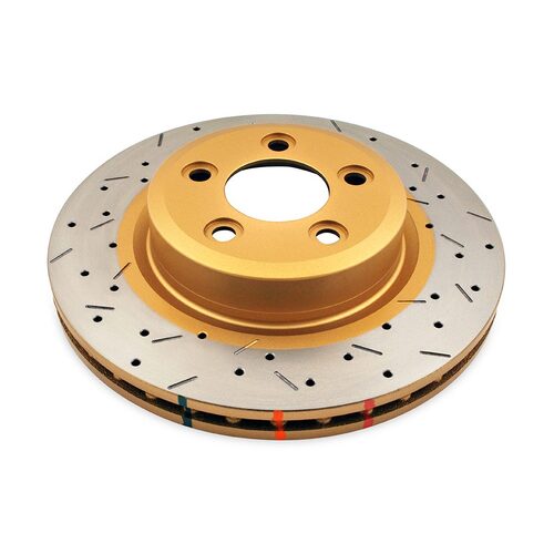 DBA Front 4000 Series XS Gold Brake Rotor, 322mm, For BF XR6 & XR8 + Territory, Kit