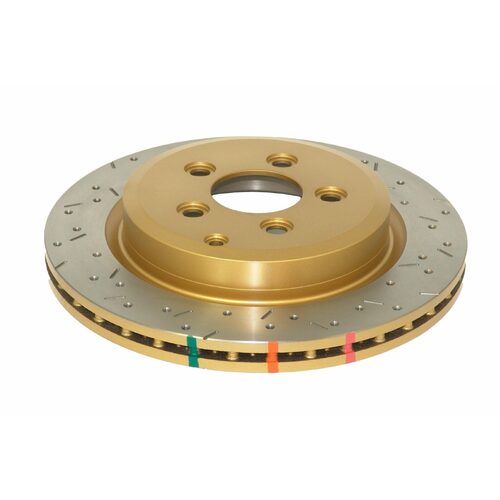 DBA Rear 4000 Series XS Gold Brake Rotor, 328mm, For FPV FG/BF/BA + Territory, Kit
