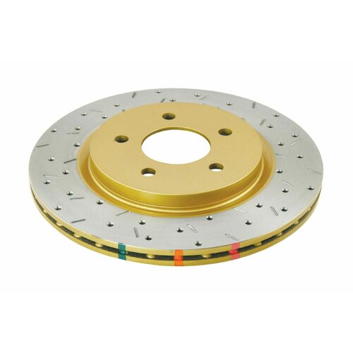 DBA Brake Rotor 4000 XS Crossdrilled/slotted KP [ For Ford Mustang 05-> R ]