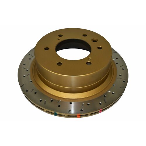 DBA Rear 4000 Series XS Gold Brake Rotor, 315mm, For Mitsubishi Pajero Sports Series QE 12/15, Kit