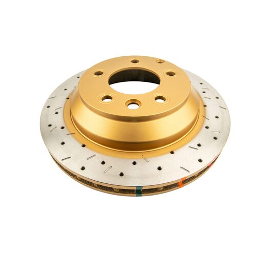DBA Rear 4000 Series XS Gold Brake Rotor, 330mm, For VW Touareg 02, Porsche Cayenne 04, Kit