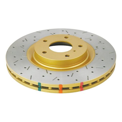 DBA Brake Rotor 4000 XS Crossdrilled/slotted KP [ For Nissan Murano and 350Z 05-> F ]