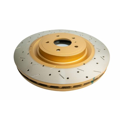 DBA Brake Rotor 4000 XS Crossdrilled/slotted KP [ For Nissan 370Z 08-> F ]
