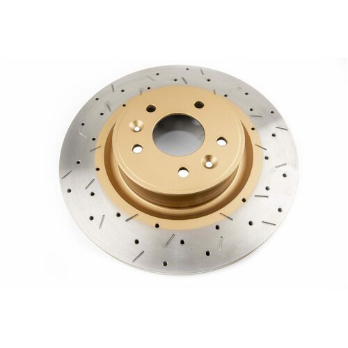 DBA Front 4000 Series XS Gold Brake Rotor, 340mm, For Renault Megane III RS 2.0L 10-13, Kit