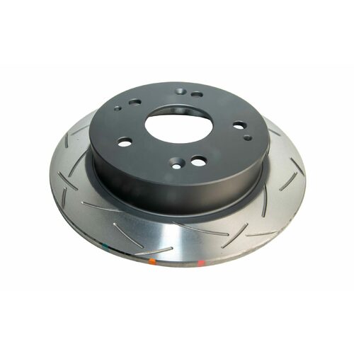 DBA Rear 4000 Series T3 Brake Rotor, 259.5mm, For Honda Civic 01-06 Integra Type R 00-07, Kit